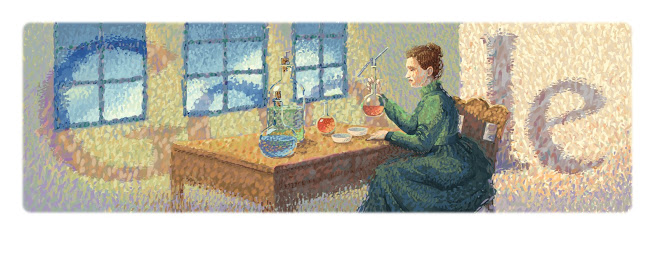 http://www.google.com/doodles/marie-curies-144th-birthday