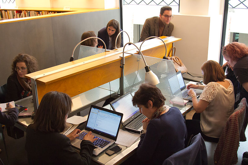 Editatón por la visibilidad de las científicas en Wikipedia 2015, Residencia de Estudiantes, Madrid, España