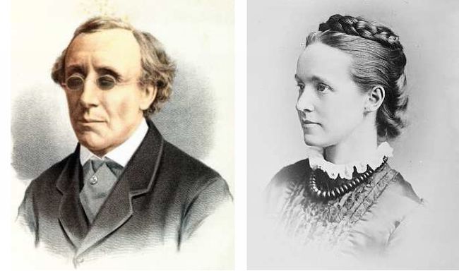 Henry Fawcett y Millicent Garrett Fawcett 