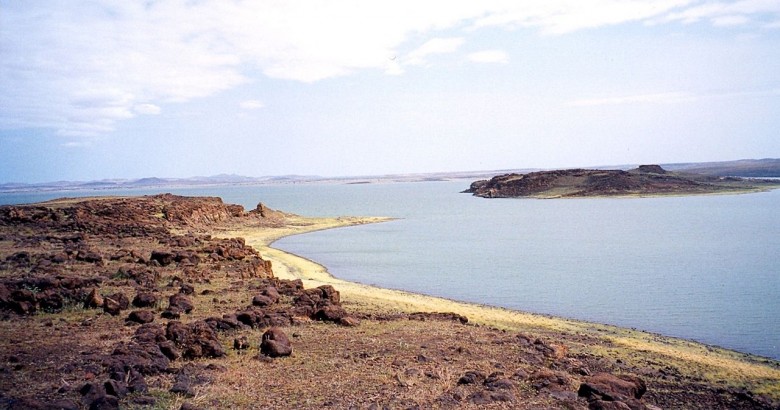 Vista del Lago Turkana.