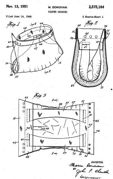 Patente estadounidense no. 2.575.164 (Boater).