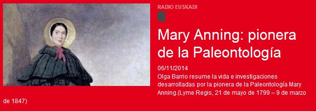 Apuntes de ciencia: &#8216;Mary Anning: pionera de la Paleontología&#8217;