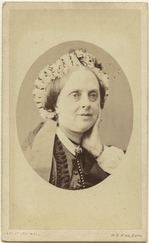 NPG x46569,Mary Elizabeth (nÈe Horner), Lady Lyell,by Horatio Nelson King