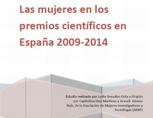 Las mujeres en los premios científicos en España 2009-2014