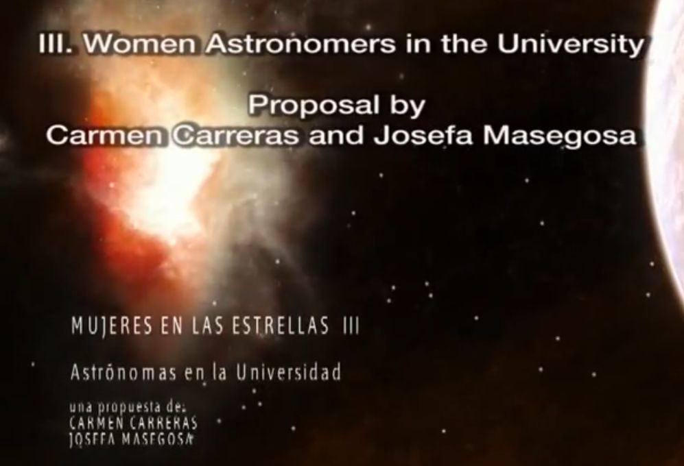 Mujeres en las estrellas III. Astrónomas en la Universidad