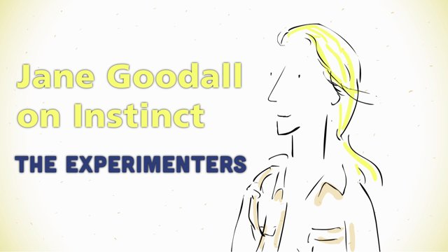 Jane Goodall on Instinct | The Experimenters | Blank on Blank