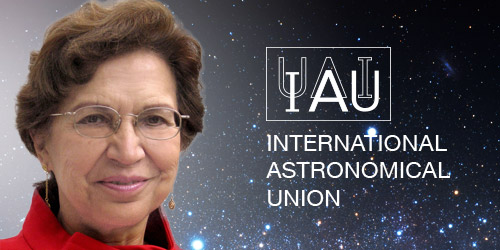 Silvia Torres-Peimbert, presidenta de la IAU (2015-2018)