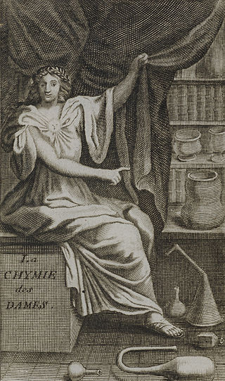 Portada de La Chymie des Dames, edición de 1687