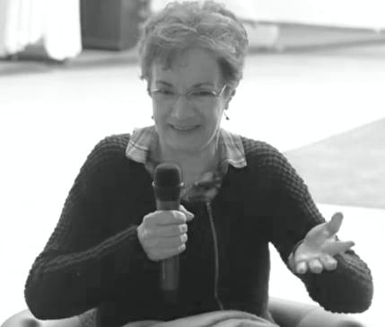 Margarita Martín en un momento de la entrevista.