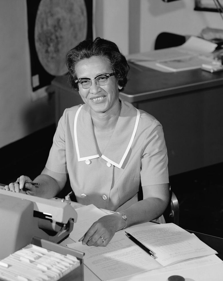 Katherine Johnson (NASA; 1966).