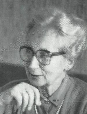 Gustava Kahler-Aigner, geóloga