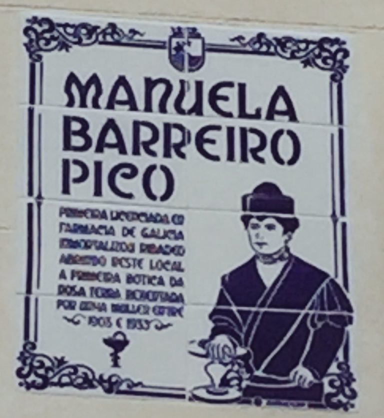 Manuela Antonia Barreiro Pico, farmacéutica
