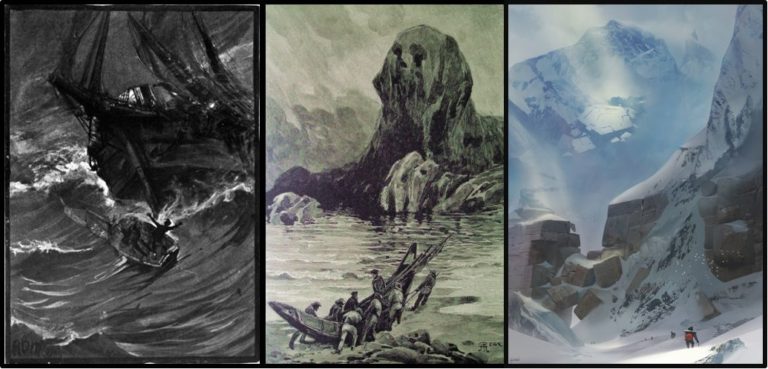 La geología fantástica de Verne, Poe y H.P. Lovecraft