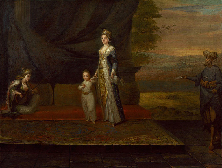 800px-Lady_Mary_Wortley_Montagu_with_her_son,_Edward_Wortley_Montagu,_and_attendants_by_Jean_Baptiste_Vanmour