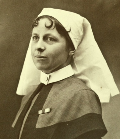 Una enfermera en el frente, Edith Appleton (1877-1958)