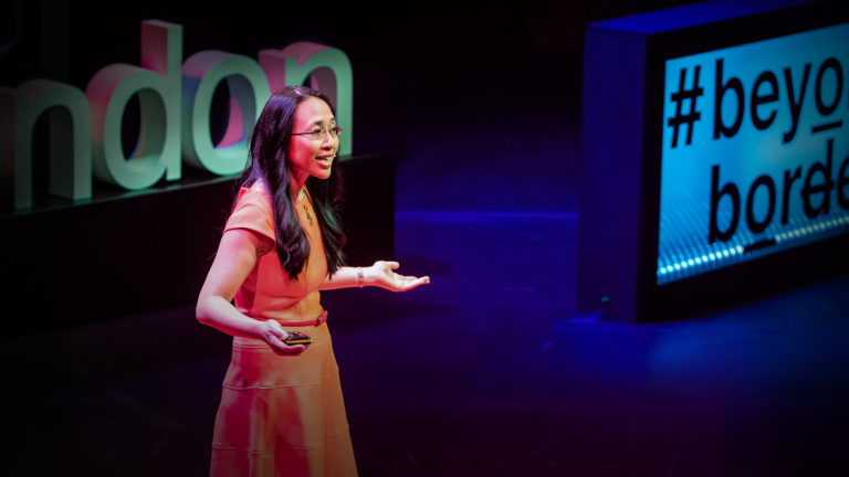 Eugenia Cheng speaks at TEDxLondon, 2018