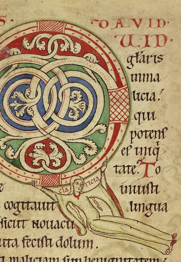 800px-German_-_Claricia_Psalter_-_Walters_W26_-_Obverse_Detail