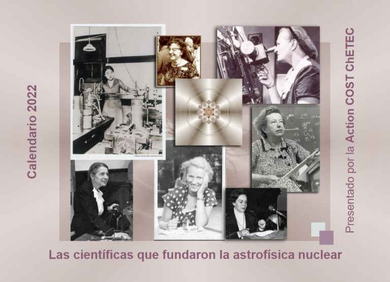Calendario 2022: «Las científicas que fundaron la astrofísica nuclear»