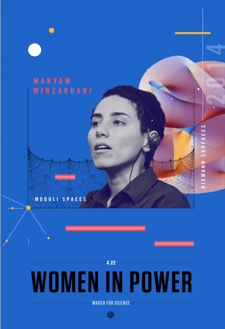 800px-Maryam_Mirzakhani_-_Beyond_Curie_-_March_for_Science_Poster