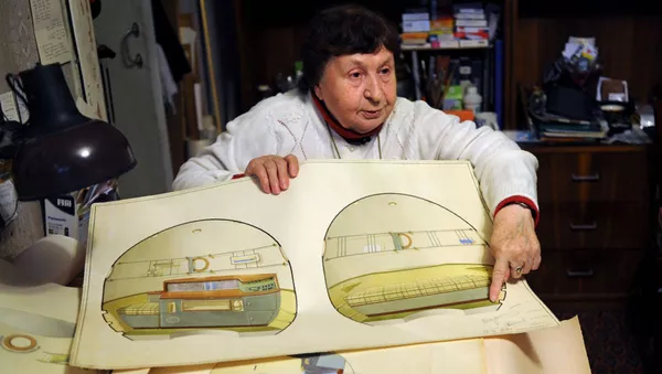 Galina Balashova, la arquitecta rusa que ayudaba a los cosmonautas a distinguir el suelo del techo