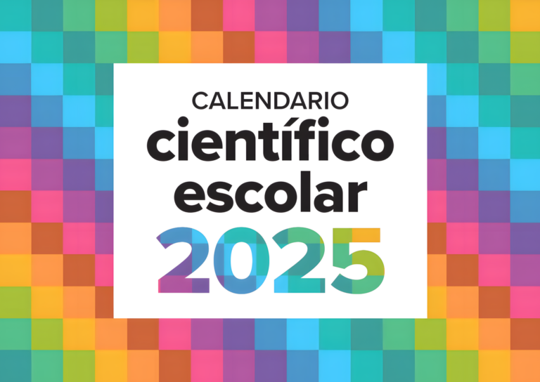 Calendario científico escolar 2025