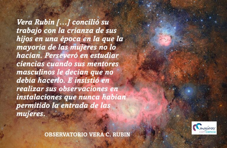 Vera Rubin y su observatorio