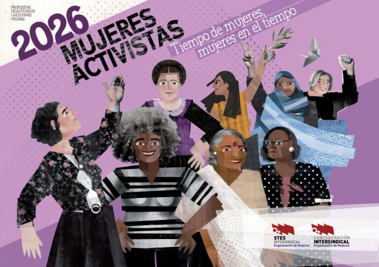 Mujeres activistas, un calendario para 2026