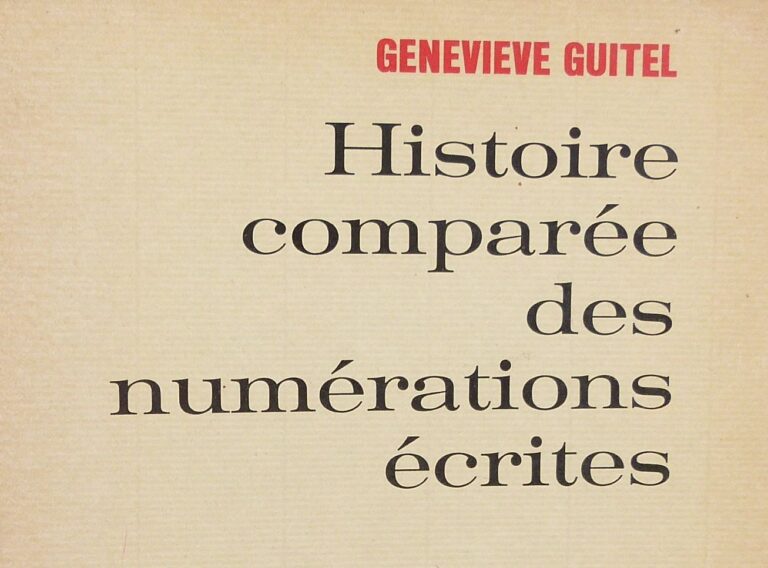 Geneviève Guitel, matemática