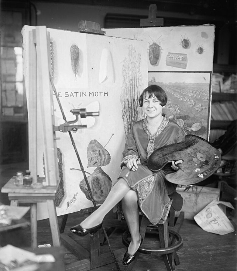 Mary Foley Benson, la artista que dibujaba cochinillas