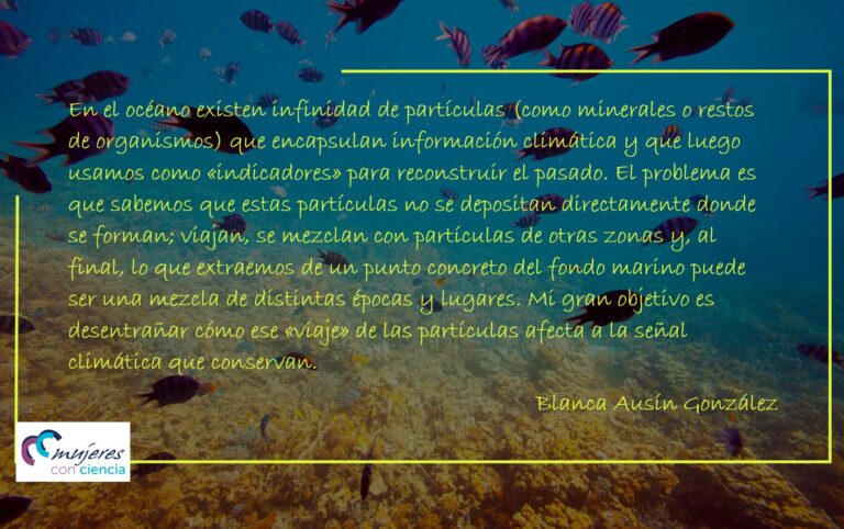 Información climática pasada en el océano